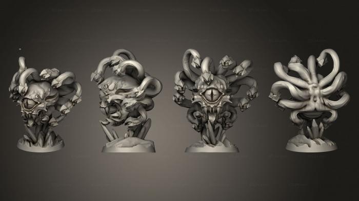 Figurines heroes, monsters and demons (Beholder, STKM_4325) 3D models for cnc
