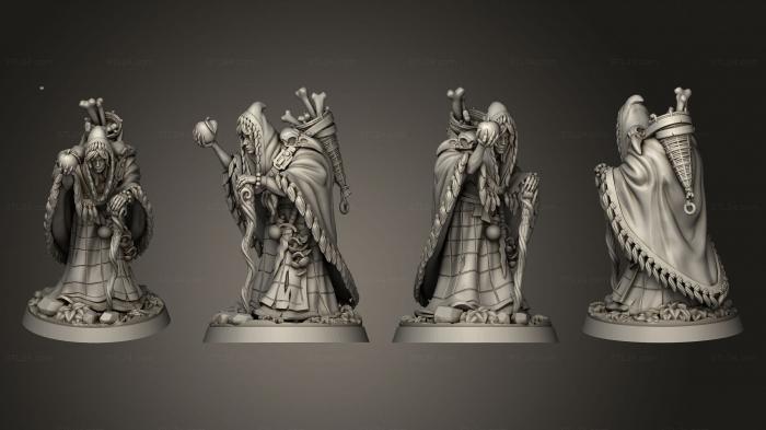 Figurines heroes, monsters and demons (Beira the Old Witch, STKM_4326) 3D models for cnc