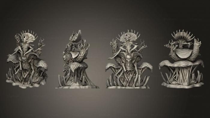 Figurines heroes, monsters and demons (BELLINDRA, STKM_4334) 3D models for cnc