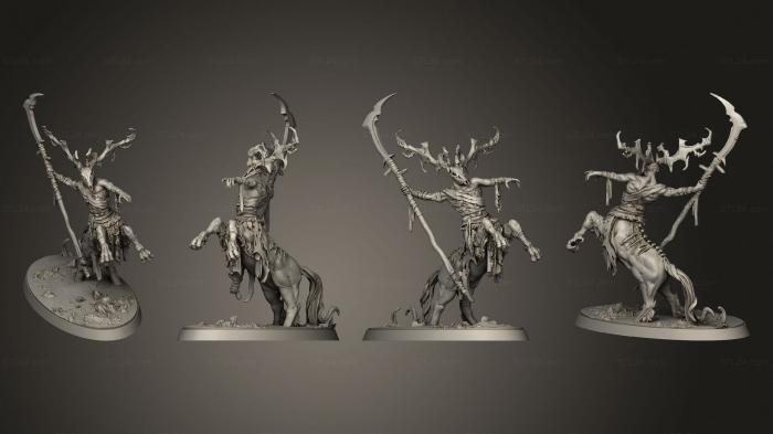 Figurines heroes, monsters and demons (Blizzard Centaurs, STKM_4404) 3D models for cnc