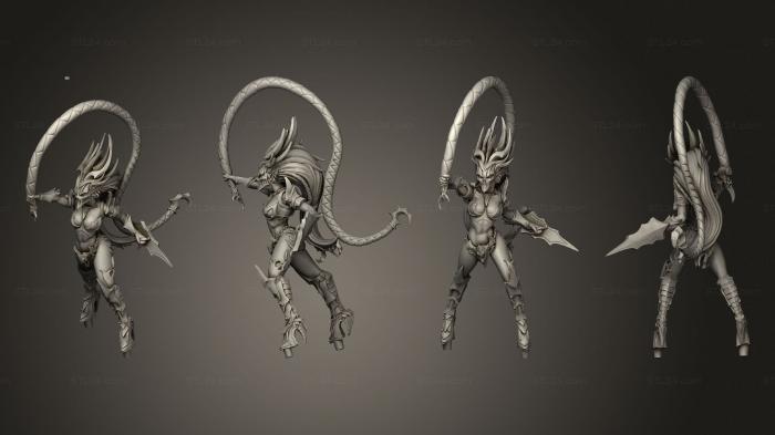 Figurines heroes, monsters and demons (Blood Atlar SOS Right, STKM_4421) 3D models for cnc