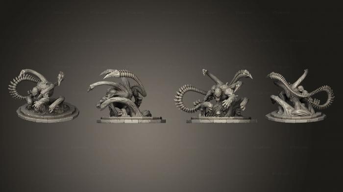 Figurines heroes, monsters and demons (Blood Boss, STKM_4423) 3D models for cnc
