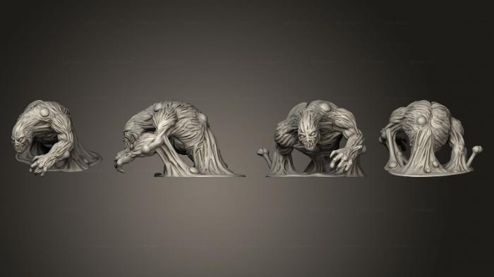Figurines heroes, monsters and demons (Blood Elemental 03, STKM_4430) 3D models for cnc