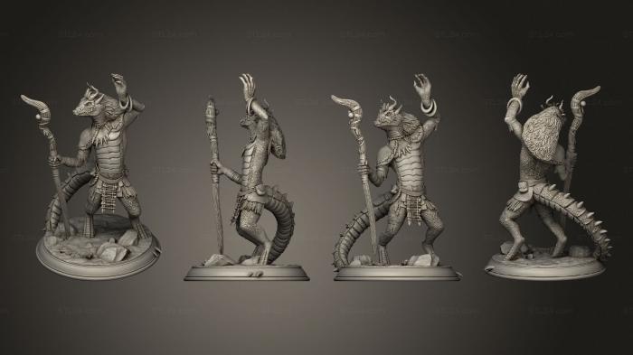 Figurines heroes, monsters and demons (Bobodobo US, STKM_4464) 3D models for cnc