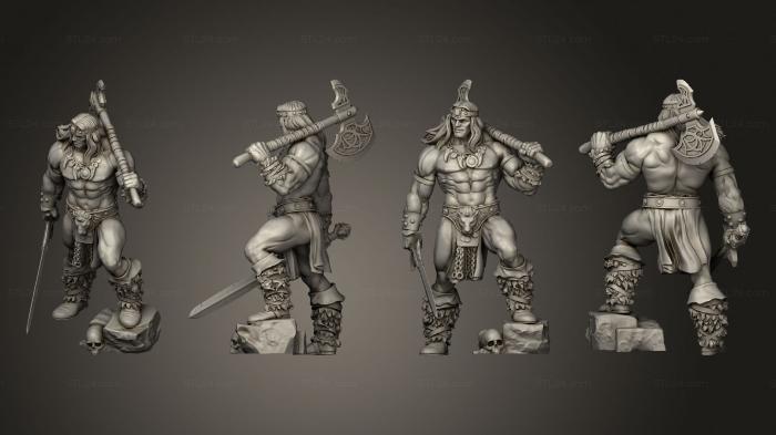 Figurines heroes, monsters and demons (Bronen, STKM_4513) 3D models for cnc