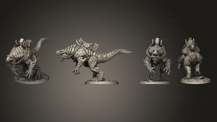 Figurines heroes, monsters and demons (Brute Wyvern A, STKM_4514) 3D models for cnc