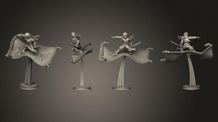 Figurines heroes, monsters and demons (Cap Rider, STKM_4566) 3D models for cnc