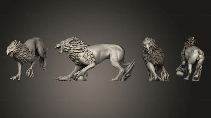 Figurines heroes, monsters and demons (Cataphract Champion 01, STKM_4584) 3D models for cnc