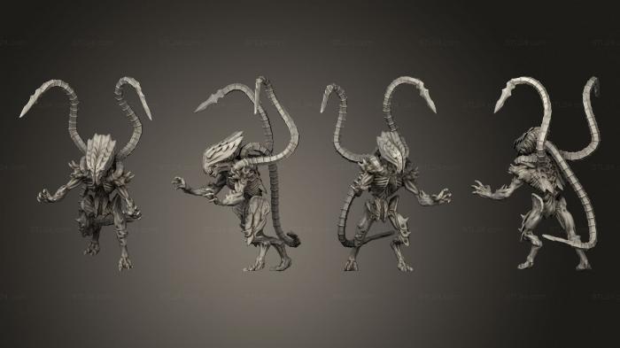 Figurines heroes, monsters and demons (Characters royal stalker 2, STKM_4650) 3D models for cnc