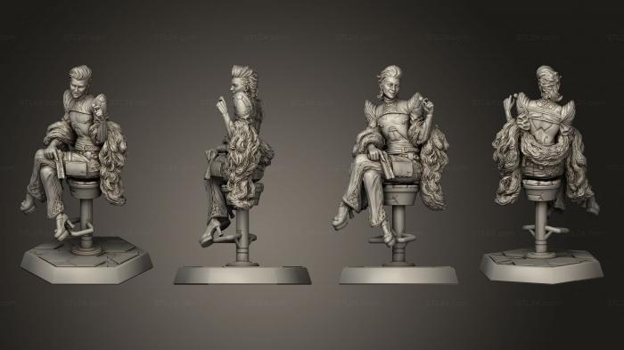 Figurines heroes, monsters and demons (Charming Andy, STKM_4660) 3D models for cnc