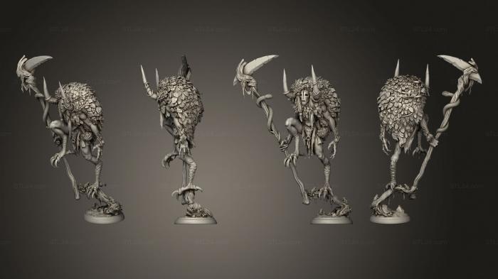 Figurines heroes, monsters and demons (chmerih faceless 2, STKM_4687) 3D models for cnc