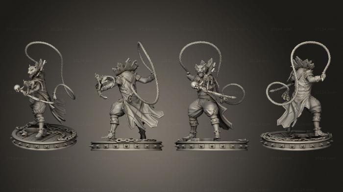 Figurines heroes, monsters and demons (Circus Grotesque The Ringmaster, STKM_4701) 3D models for cnc