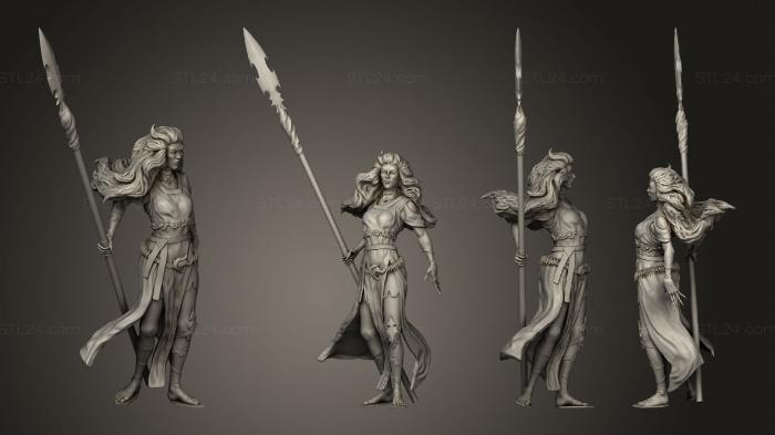 Figurines heroes, monsters and demons (Cloud Giantess Huge, STKM_4716) 3D models for cnc