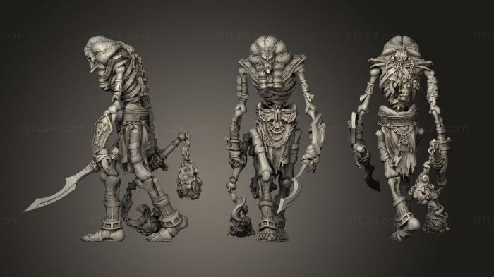 Figurines heroes, monsters and demons (Colossus, STKM_4726) 3D models for cnc