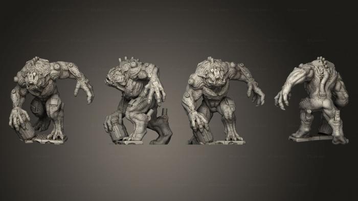 Figurines heroes, monsters and demons (Complete Based NEEDS, STKM_4736) 3D models for cnc