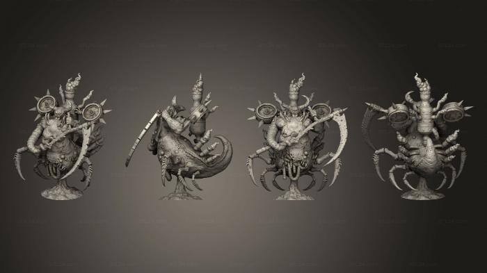 Figurines heroes, monsters and demons (Corpulox Slimefather, STKM_4744) 3D models for cnc