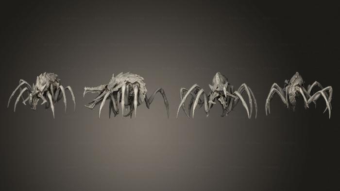 Figurines heroes, monsters and demons (Crazied Arthro 15, STKM_4785) 3D models for cnc