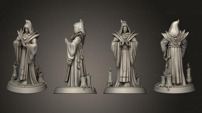 Figurines heroes, monsters and demons (Cult of Hunger, STKM_4859) 3D models for cnc