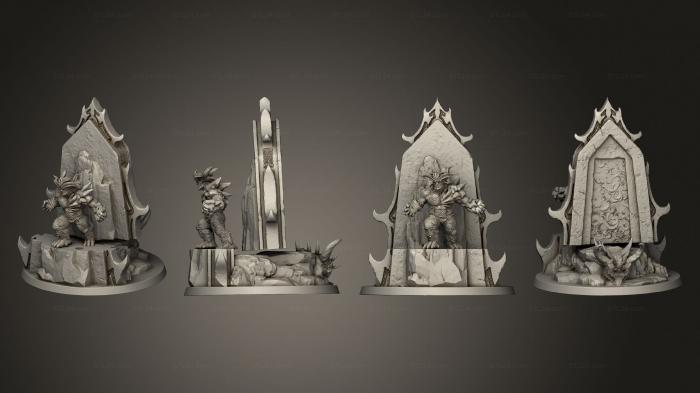 Figurines heroes, monsters and demons (Dante s Inferno Phlegyas, STKM_4919) 3D models for cnc