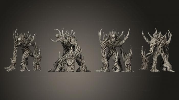 Figurines heroes, monsters and demons (Dead Hearthold No s, STKM_4933) 3D models for cnc