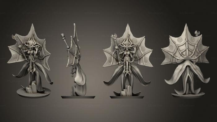 Figurines heroes, monsters and demons (Demonic General, STKM_5012) 3D models for cnc