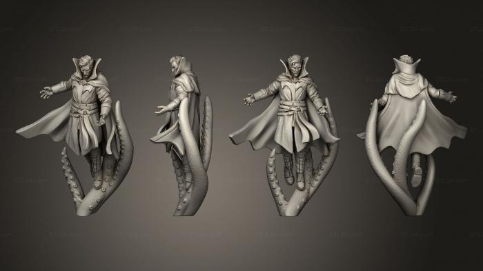 Figurines heroes, monsters and demons (Doctor strange supreme evil professor, STKM_5090) 3D models for cnc