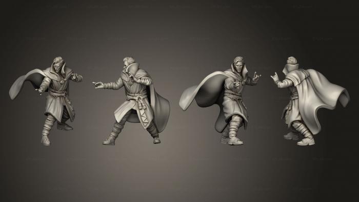 Figurines heroes, monsters and demons (Doctor strange supreme pose 1, STKM_5091) 3D models for cnc