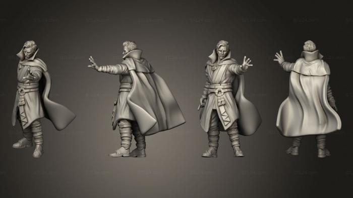 Figurines heroes, monsters and demons (Doctor strange supreme pose 2, STKM_5092) 3D models for cnc