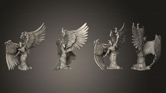 Figurines heroes, monsters and demons (Dominion Angel Magic, STKM_5097) 3D models for cnc