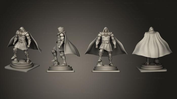 Figurines heroes, monsters and demons (Dr Doom, STKM_5113) 3D models for cnc