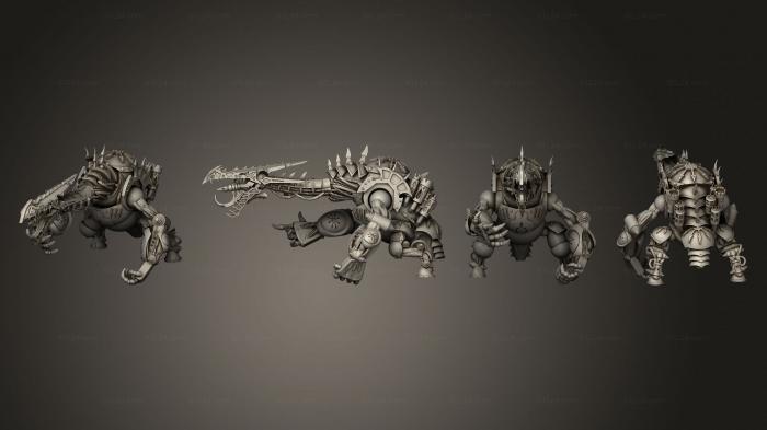 Figurines heroes, monsters and demons (Drakefiend, STKM_5158) 3D models for cnc