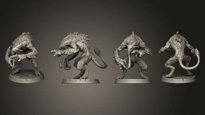 Figurines heroes, monsters and demons (Dreameater P 3 2, STKM_5167) 3D models for cnc
