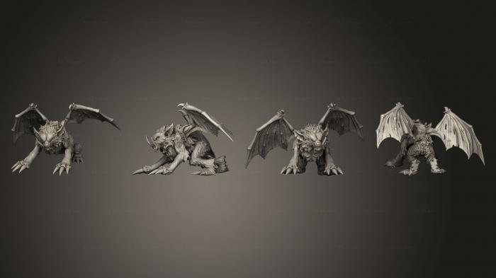 Figurines heroes, monsters and demons (Dungeon Summoned Beast Large, STKM_5202) 3D models for cnc