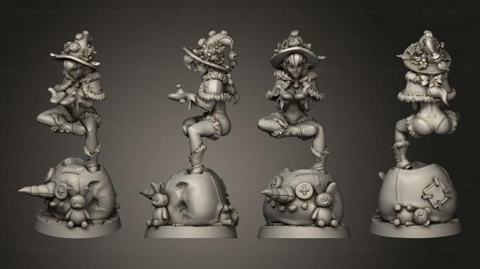 Figurines heroes, monsters and demons (e exxotic b, STKM_5222) 3D models for cnc