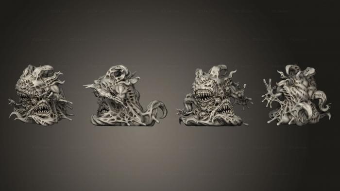 Figurines heroes, monsters and demons (Ectomass, STKM_5235) 3D models for cnc