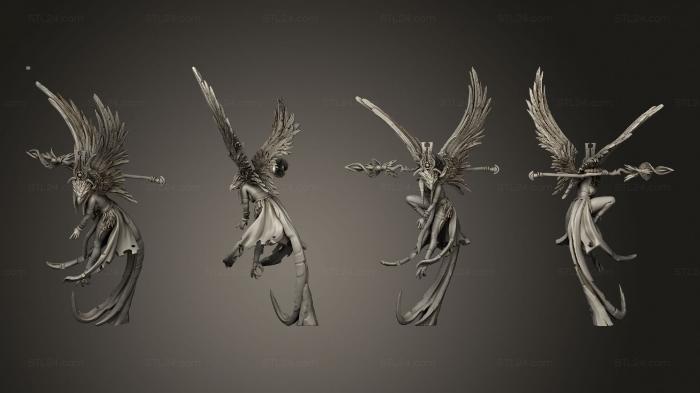 Figurines heroes, monsters and demons (Efulgador the Aven Mage, STKM_5247) 3D models for cnc
