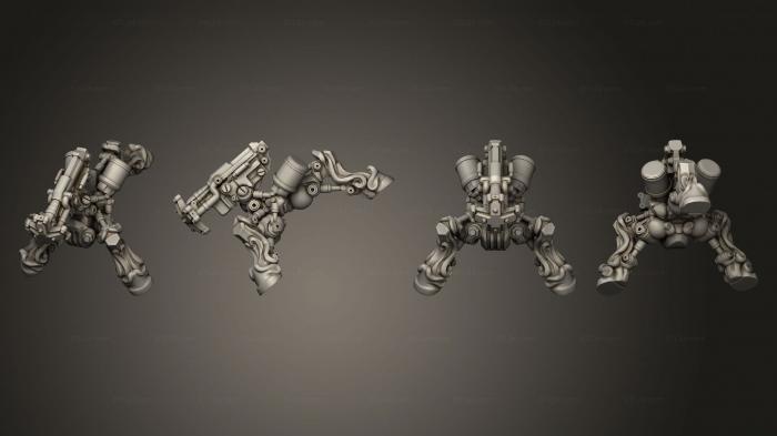 Figurines heroes, monsters and demons (Eldritch Cannons, STKM_5251) 3D models for cnc