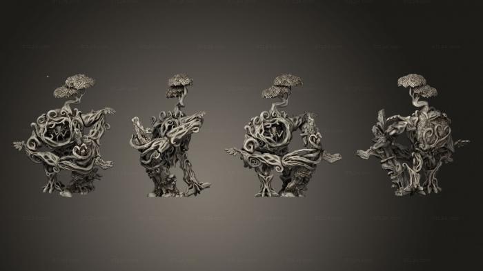 Figurines heroes, monsters and demons (Empshell 1 Body Back 003, STKM_5274) 3D models for cnc