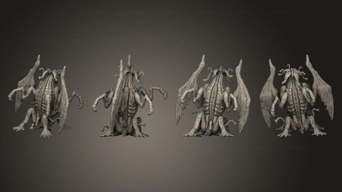 Figurines heroes, monsters and demons (Endless Nightmare Elder Thing, STKM_5291) 3D models for cnc