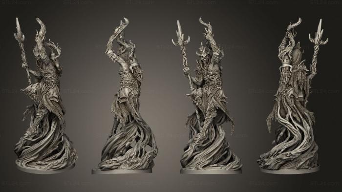 Figurines heroes, monsters and demons (Enemy Largoth the Runner, STKM_5308) 3D models for cnc