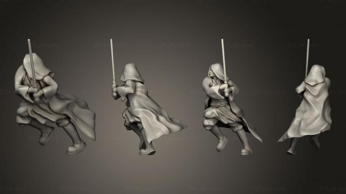 Figurines heroes, monsters and demons (Exiled Warrior Hood, STKM_5350) 3D models for cnc