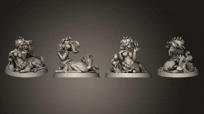 Figurines heroes, monsters and demons (Exotic Kunara 22 11 Centaurs 03, STKM_5359) 3D models for cnc