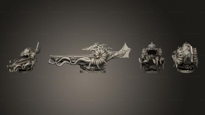 Figurines heroes, monsters and demons (Extra The Elder Raider, STKM_5370) 3D models for cnc