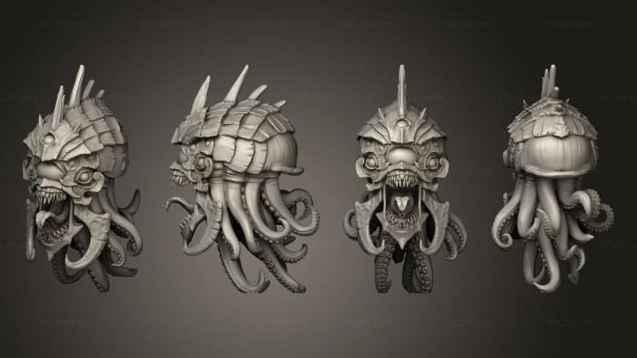 Figurines heroes, monsters and demons (Eyes of the Deep Large, STKM_5379) 3D models for cnc