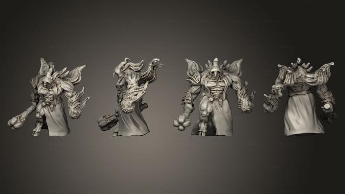 Figurines heroes, monsters and demons (Fantasy Big, STKM_5413) 3D models for cnc