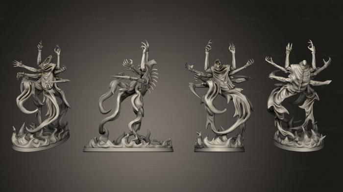Figurines heroes, monsters and demons (Fear 02, STKM_5423) 3D models for cnc