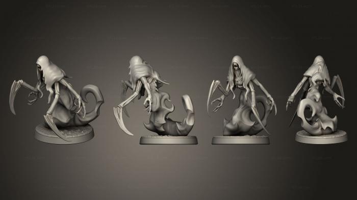 Figurines heroes, monsters and demons (Fear Lesser Fiend 06, STKM_5429) 3D models for cnc