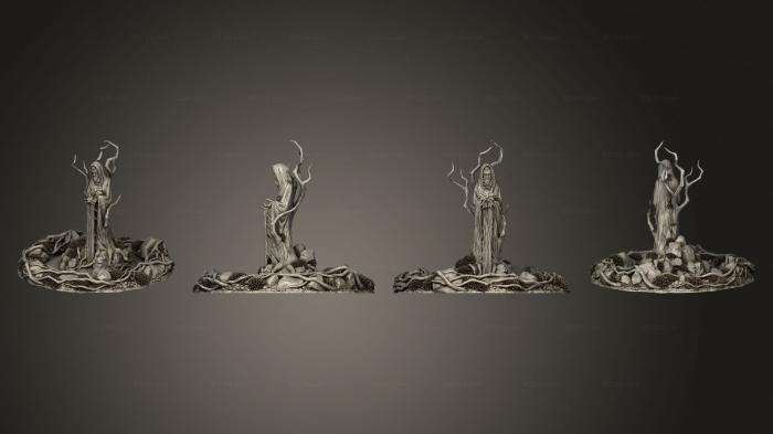 Figurines heroes, monsters and demons (Feywood Shrine, STKM_5454) 3D models for cnc