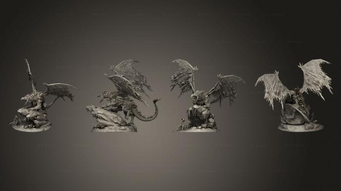 Figurines heroes, monsters and demons (Fionrir, STKM_5459) 3D models for cnc