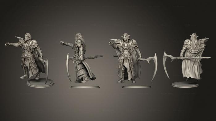 Figurines heroes, monsters and demons (Firbolg Cleric 02, STKM_5461) 3D models for cnc